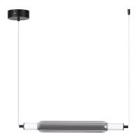 6556/15L LEDIO LN25 237 черный/дымчатый/металл/акрил, стекло Подвес LED 15W 4000К 220V TRENDY
