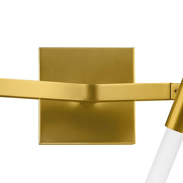 742623 Бра STRUTTURA 4х6W (led) G9 ЗОЛОТО МАТОВЫЙ