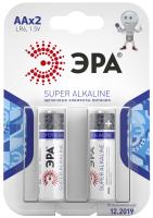 Батарейки ЭРА LR6-2BL SUPER Alkaline (40/320/15360)
