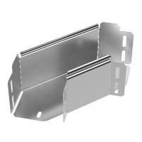 Угол горизонтальный 90 градусов Стандарт INOX (AISI 304) 100х100 Промрукав