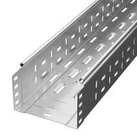 Лоток перфорированный Стандарт INOX (AISI 304) 150х100х3000 (0,8 мм) (3 м/уп) Промрукав