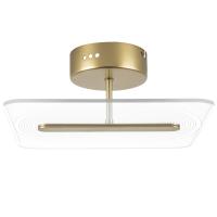 738043 Люстра ACRILE 14W LED 1236LM 120G ЗОЛОТО 3000K