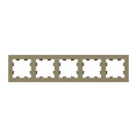 5 - местная рамка, шампань, пластик Эпика EKF