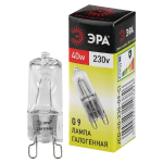 G9-JCD-40-230V-CL  Лампа галогенная ЭРА JCD-40-230V-G9-CL 40Вт капсула теплый белый свет G9