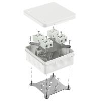 Коробка огнестойкая для о/п двухкомпонентная 60-0303-FR10.0-8 Е15-Е120 RAL9003 100х100х40 (16 шт/кор) Промрукав