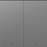 Клавиша 2-я с подсветкой, сталь, серия A07