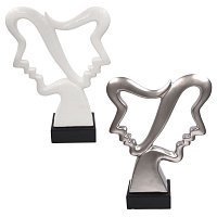 724209 Фигурка декоративная Лица  L24 W9 H33 см  2в