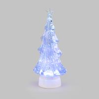 Фигура на подставке Елочка 15x21x31 см, RGB, питание 3xАА и провод USB NEON-NIGHT