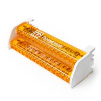 Шина на DIN-рейку в корпусе (кросс-модуль) 2х15 Промрукав