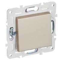 SKANDY Выключатель 1-клавишный перекрестный 10А SK-V03Sa песочный IEK