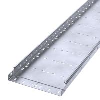 Лоток перфорированный Профи INOX (AISI 316) 300х50x6000 (1,5 мм) (12 м/уп) Промрукав