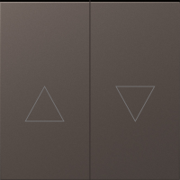 Клавиша 2-я со стрелками для жалюзи, мокко, серия S08