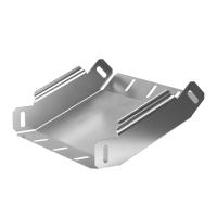 Угол вертикальный внутренний 45 градусов Стандарт INOX (AISI 304) 200х50 Промрукав