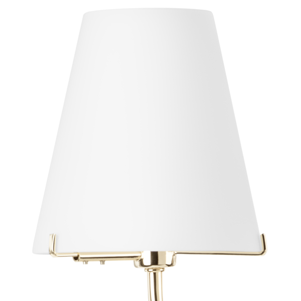 758622 Бра DIAFANO 2х40W G9 ЗОЛОТО/БЕЛЫЙ