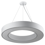 SPO-133-W-40K-045  Светильник LED ЭРА Geometria SPO-133-W-40K-045 Ring 45Вт 4000K 3500Лм IP40 600*80 белый подвесной драйвер внутри
