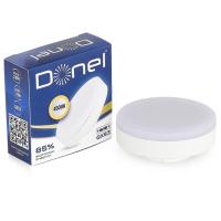 Светодиодная лампа 9Вт, 220В, GX53, 4000K, 765Лм, Ra>80, 110°, D75хH26мм, Dim Triac