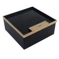 Лючок в пол 18 мод. (6 мод. 45х45 мм. + 6 мод. 22.5х45 мм.) верт. установка, латунь