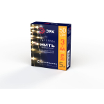 ENIN -5NW ЭРА Гирлянда LED Нить 5 м теплый свет, АА (100/2500)