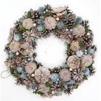 719097 Изделие декоративное Венок  L40 W10 H40 см