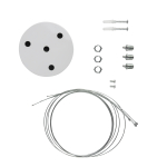 SPO-AC-MOUNTKIT-3W  Монтажный набор ЭРА SPO-AC-MOUNTKIT-3W для светильников LED ЭРА Geometria белый
