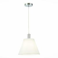 SLE111303-01 Подвес Хром/Белый E27 1*60W MONZA