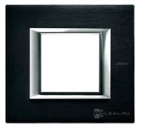 BT Axolute Антрацит Рамка 2 мод прямоугольная