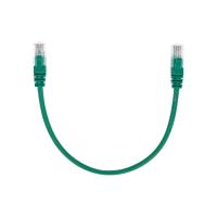 Патч-корд U/UTP, CAT 5e, RJ45-RJ45, 26AWG, LSZH, зеленый, 0,3м REXANT