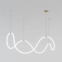 Подвесной светодиодный светильник с регулировкой цветовой температуры и яркости 90288/1 латунь