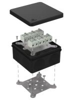 Коробка огнестойкая для о/п двухкомпонентная 60-0300-FR6.0-12 Е15-Е120 RAL9005 100х100х50 (14 шт/кор) Промрукав