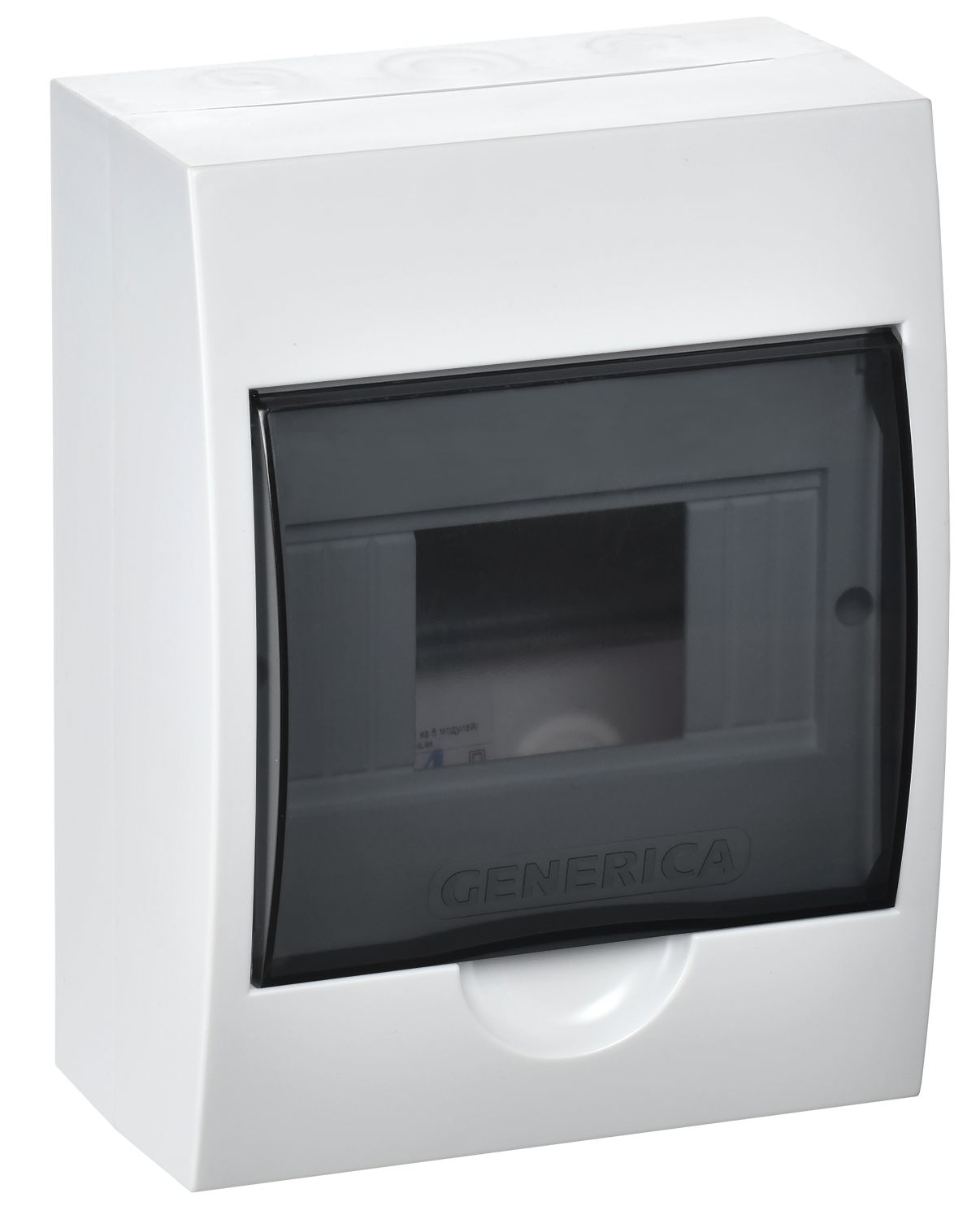 Бокс ЩРН-П-6 модулей навесной пластик IP41 GENERICA