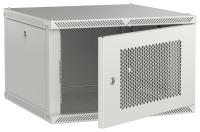 ITK LINEA W Шкаф настенный 6U 600х600мм дверь перфорированная серый 2.0