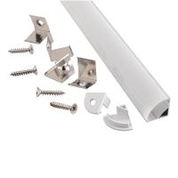 Профиль GAL-GLS-2000-16-16  угловой (2м профиль+2м рассеиватель+2заглушки+4 скоб с шурупами 1/100)