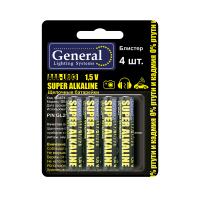 Батарейка  GBAT-LR03  AAA щелочная  4pcs/blister (4/48/576)
