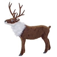 718733 Фигурка декоративная  Олень  L47 W20 H46 см