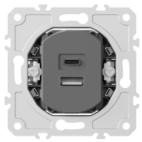 USB зарядное устройство, 20Вт тип A,С , серия DB