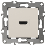 12-3114-02 ЭРА Розетка HDMI, IP20, Эра12, слоновая кость (10/100/3200)