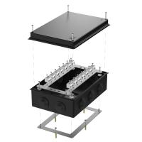 Коробка огнестойкая для о/п 40-0330-FR2.5-28 Е15-Е120 RAL9005 260х175х90 (7 шт/кор) Промрукав