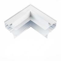 Угловой соединитель внутренний для встраиваемого шинопровода белый, AM547 WH SMART