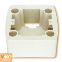 90572009 Коробка для наружного монтажа крем VIKO Carmen