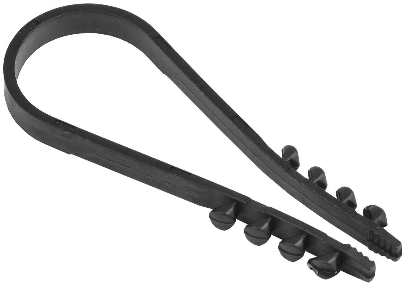 Дюбель хомут 19-25мм нейлон черный (100шт) IEK