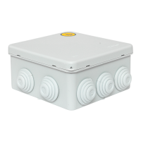 Коробка уравнивания потенциалов КУП-030-014 с крышкой наружная (100х100х50) для прямого монтажа, 10 мембр. вводов серая IP55 EKF
