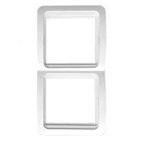 Лондон Рамка 2-местная вертикальная белая EKF PROxima