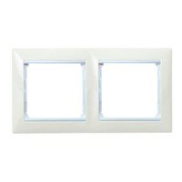 Legrand Valena Бел/голубой опал Рамка 2-ая гориз