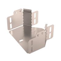 Переходник симметричный Стандарт INOX (AISI 409) 150х100х80 Промрукав