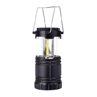 Фонарь кемп СL 03S 3W LED 200Lm 3xAAA раскладной СЕРЫЙ IN HOME