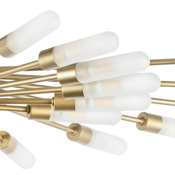 732283 Люстра RAGNO 28х5W(led) G9 ШАМПАНЬ/ЗОЛОТО