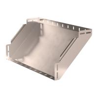 Угол вертикальный внутренний 90 градусов Стандарт INOX (AISI 409) 500х100 Промрукав