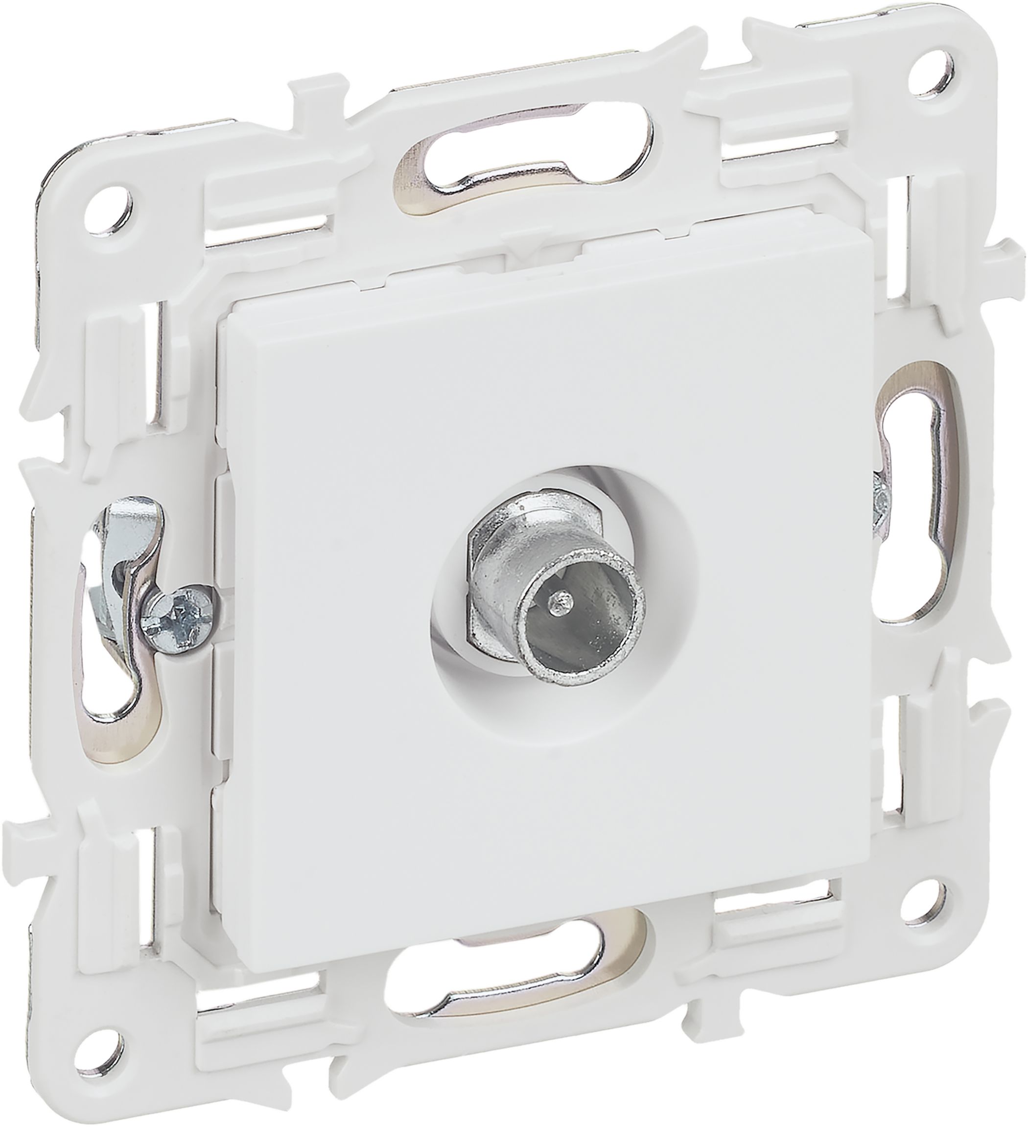 SKANDY Розетка TV проходная SK-A17W арктический белый IEK