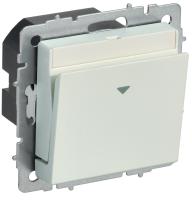 BRITE Выключатель карточный 30А ВС10-1-8-БрЖ жемчуг IEK
