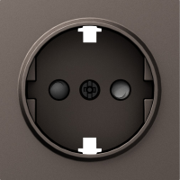 Накладка для розетки Schuko с заземлением, со шторками 16A 250 В~,серия A07